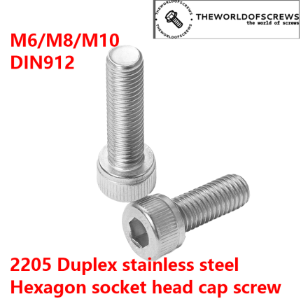 2205 duplex stainless steel Internal hexagonal screw