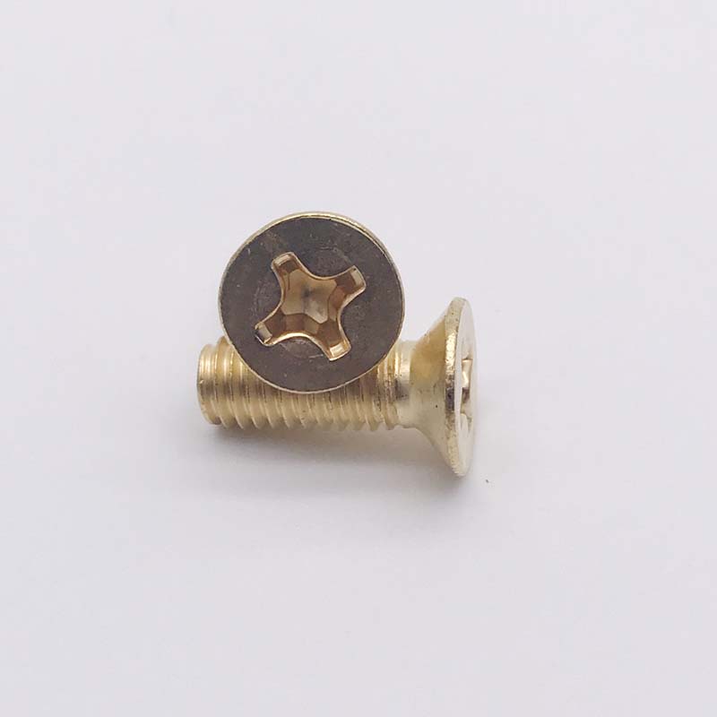 Brass Phillips Flat Head bolt Screw