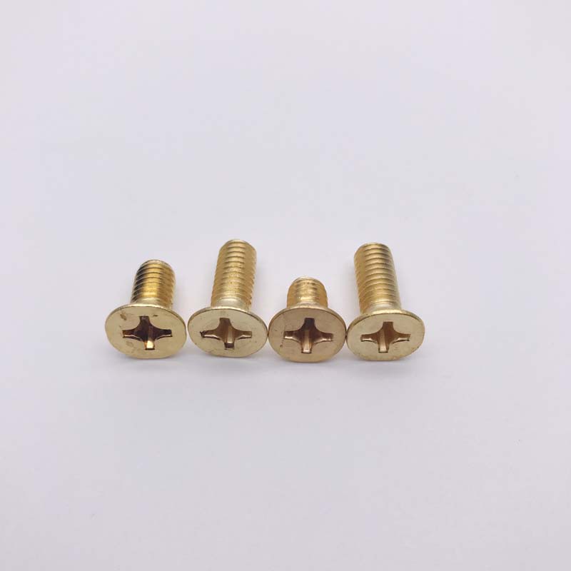 Brass Phillips Flat Head bolt Screw